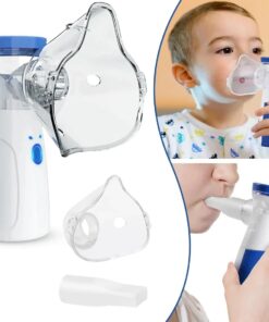 Portable Rechargeable Nebulizer | Asthma Inhaler Machine For Kids And Adults (0.5L) - Health Product Designed For Respiratory Support And Daily Safety Routine