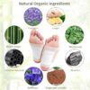 Kinoki Bamboo Vinegar Detox Foot Patches – Deep Cleansing & Relaxing Foot Pads (10 Pads Pack)