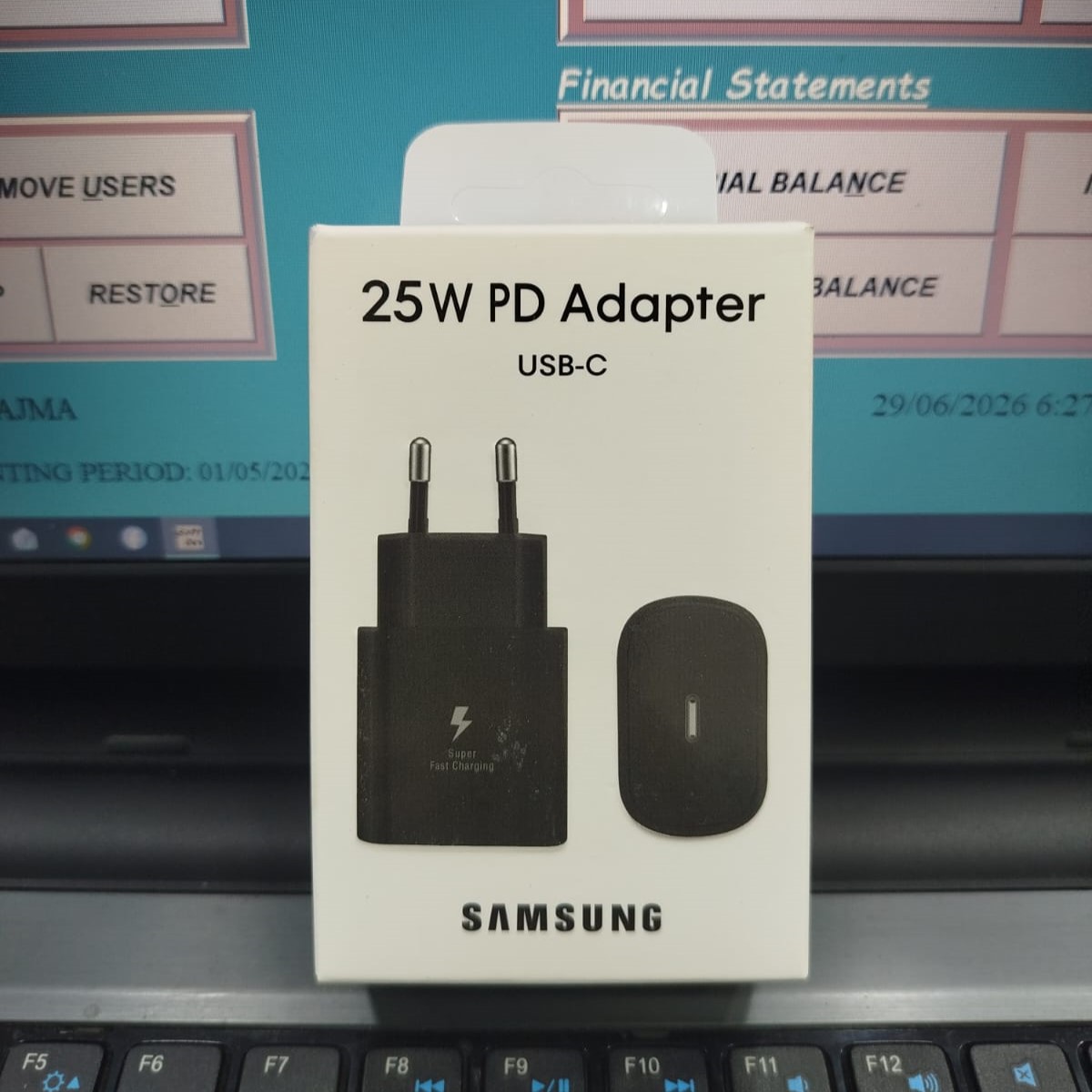 Samsung 25w Super Fast Adapter - High Speed Wall Charger Block For Efficient Rapid Charging - Image 3