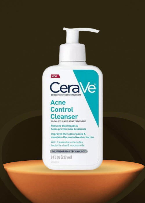 Pack of 2 CeraVe Acne Control Cleanser 237ml + Niacinamide Serum 30ml Deal | Perfect Deal CeraVe Acne Control Cleanser & Niacinamide Serum - Image 4