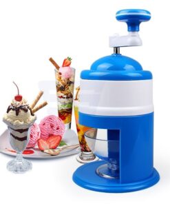 ICE GoLa Machine / Handle Diy Ice Crusher Manual Multifunction Portable Ice Slush Maker Home Snow Cone Smoothie Ice Block Making Machine Ice Shaver(random color)
