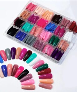 Rare & Serendipity NAIL TIPS [576 pieces] in each Box | With Glue