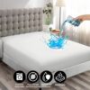 Waterproof Mattress Protector Size 72x78 Durable Soft Comfortable Breathable Fabric Easy To Clean | Random Color - Image 4