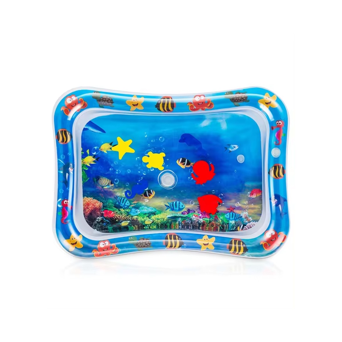 Inflatable Baby Play Mat Water Play Mat For Kids Leakproof Baby Tummy Time Pool Type Mat 69x50x8cm - Image 2