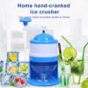 Manual Ice Crushing Shaver Maker Machine Gola Ganda Household Ice Crusher For Refreshing Summer Treats