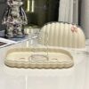 Decorative Shell Tissue Box Case Elegant And Modern Napkin Holder Stylish Daily Use Home And Office Accessory - Image 4