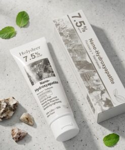Holydeer Recovery Toothpaste | 7.5% Nano-Hydroxyapatite For Enamel Repair & Whitening - 120Gram