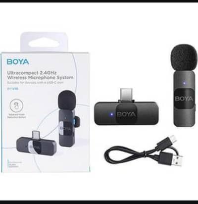BOYA BY-MW12 / BY-MW13 Wireless Lavalier Microphone for iPhone
