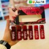 6 Pcs Matte Velvet Lipstick Set – Creamy Long Lasting Lip Color Collection | Shades of Red - Image 5