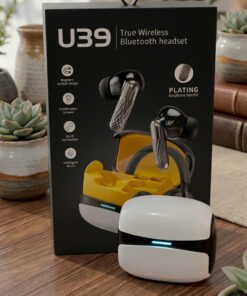 U39 Wireless Bluetooth Earbuds with Charging Case – Hi-Fi Stereo Sound & HD Calling Earphones