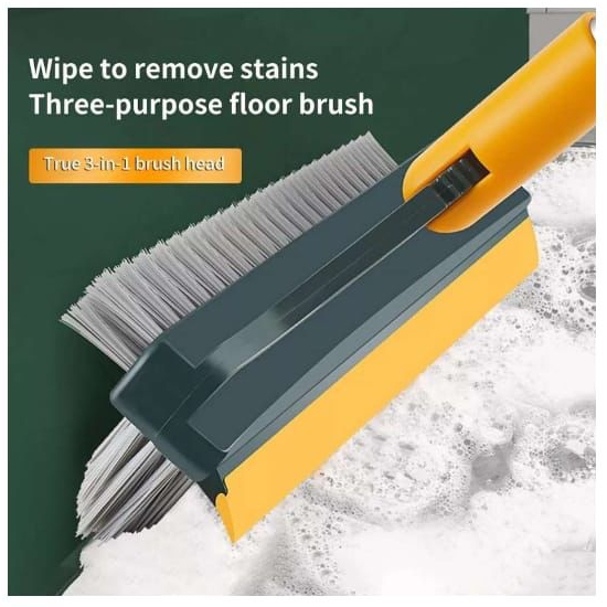 3-in-1 Wiper Brush Extendable | Viper Broom Brush 3in1 | Dual Purpose Cleaning Tool With Strong Bristles And Built In Wiper Blade - Image 4