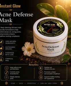 Acne Defense Face Mask 50g – Natural Deep Cleansing Mask for Acne