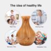 Mini Ultrasonic Aromatherapy Diffuser – Cool Mist Air Humidifier & Essential Oil Aroma Diffuser for Home