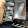 New Style 24-in-1 Precision Manual Tool Set – Professional Interchangeable Multi-Bit Toolkit with Slim Slider Housing - Image 4