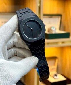 Full BLACK AURA Quartz Watch – Lightweight Design