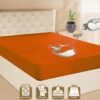Waterproof Mattress Protector Size 72x78 Durable Soft Comfortable Breathable Fabric Easy To Clean | Random Color