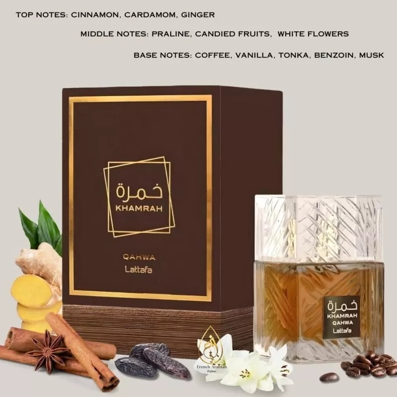 Lattafa KHAMRAH QAHWA Perfume | Long?Lasting 48 hrs | Premium Fragrance | 100 ML - Image 2