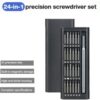 New Style 24-in-1 Precision Manual Tool Set – Professional Interchangeable Multi-Bit Toolkit with Slim Slider Housing