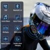 K06A Motorcycle Helmet Bluetooth Headset – BT 6.0 Wireless Earphone with CVC Intelligent Noise Reduction