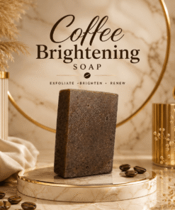 Organic Coffee Exfoliating Soap – Handmade Coffee Scrub Soap for Deep Cleansing & Instant Glow