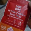 Meeoow Club 10 Min Painless Body Wax – Orange Hair Removal Powder for Smooth Skin - 100g - Image 4