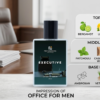 Executive – Impression of Office for Men | Woody Spicy Extrait de Parfum for Men | 50ml with Premium Box & Carry Bag