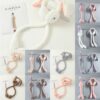 Cute Bunny Cap Headphone Plush Ear Muff Winter Headwear for Women & Girls – Soft Warm Cartoon Style (Random Color) - Image 4